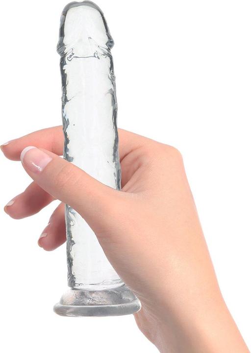 Actual product image Naked Addiction Crystal Transparent Dildo