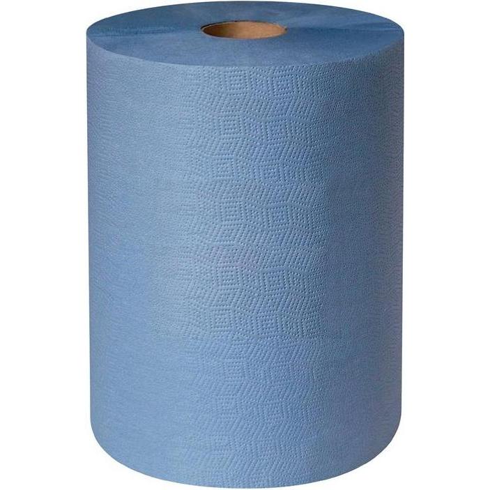 Thumbnail - Profix Putztuch durex plus L380xB360ca. mm blau 3-lagig, perforiert, Haushaltspapier, Blau