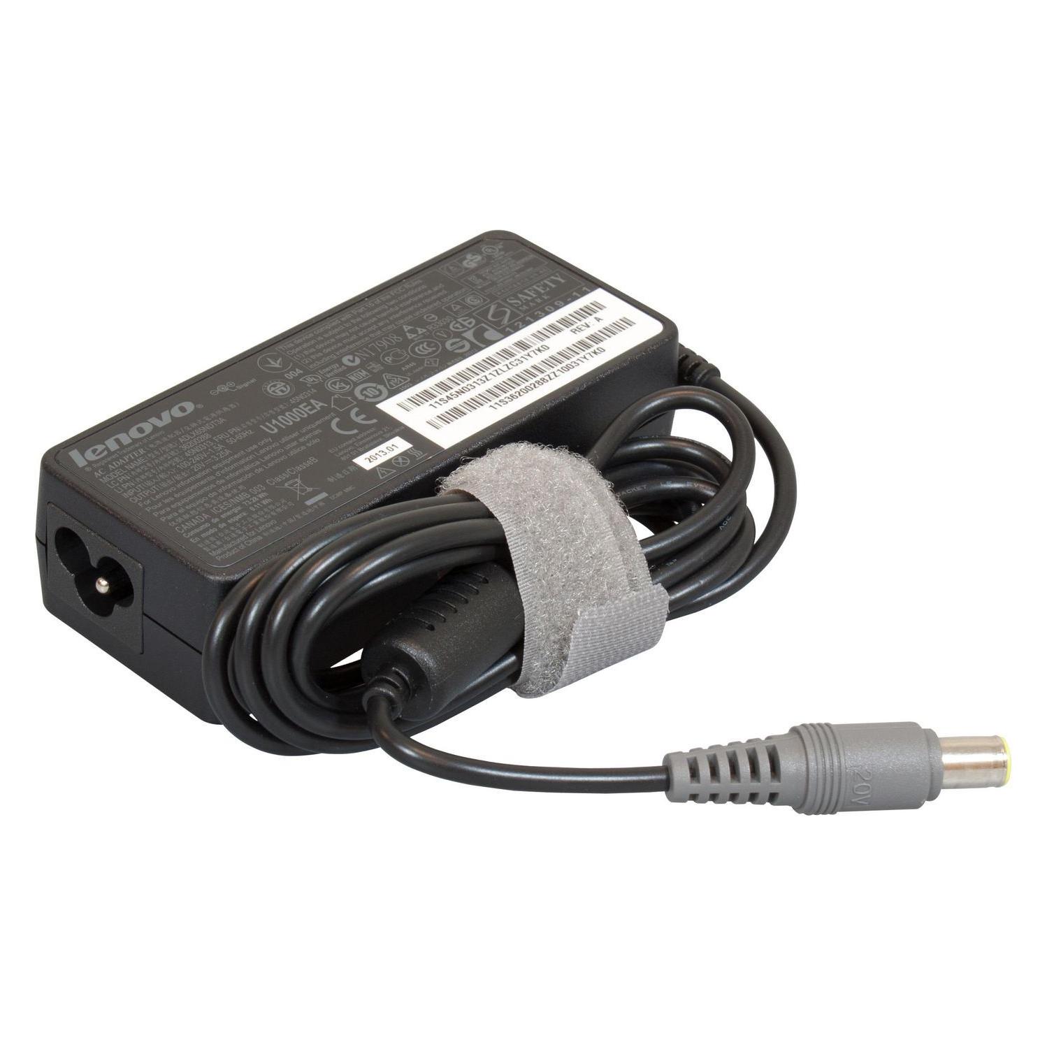 Lenovo FRU45N0120 Innenraum 65W Schwarz Netzteil & Spannungsumwandler (65 W), Notebook Netzteil, Sch