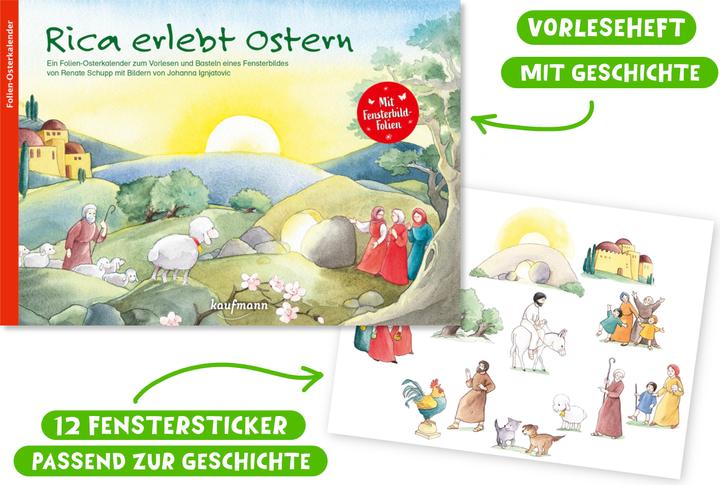 Produktbild Rica erlebt Ostern (Deutsch, Johanna Ignjatovic, Renate Schupp, 2005)