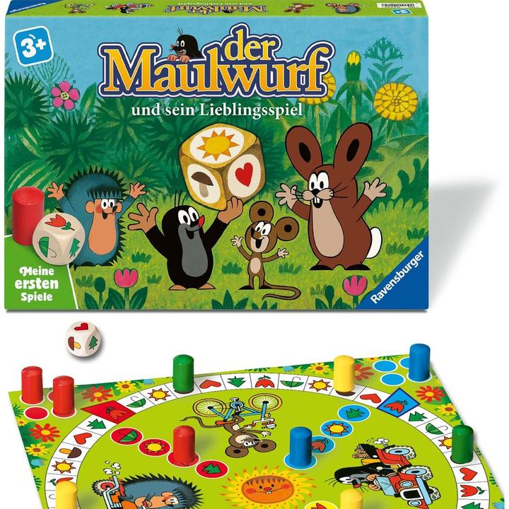 Produktbild Ravensburger Der Maulwurf und sein Lieblingsspiel (Deutsch, 2 - 4 Spieler)