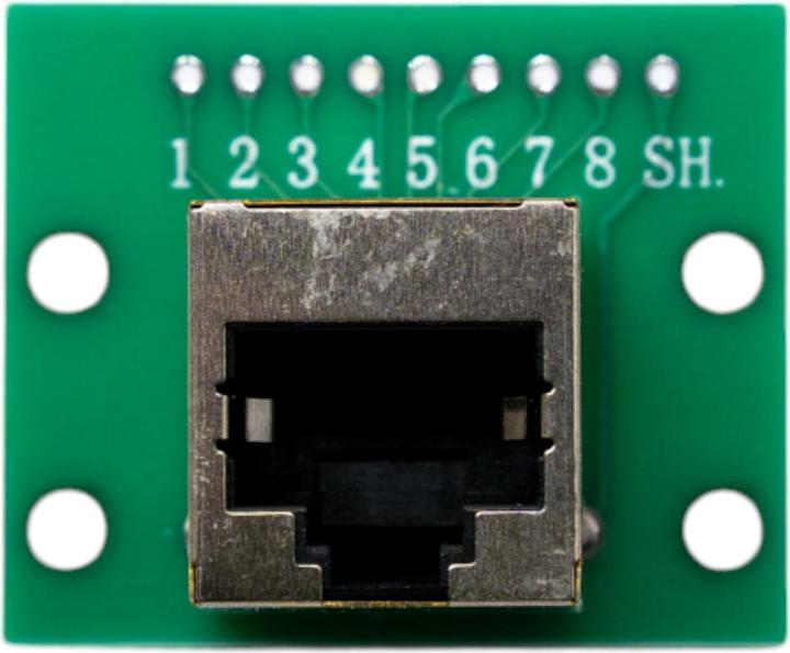 Image du produit Purecrea RJ45 Breakout Board vertical 8p