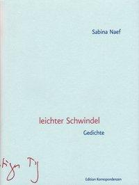 Produktbild leichter Schwindel (Deutsch, Sabina Naef, 2005)