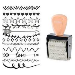 Trodat, Stempel, Creative Mini/V3 Pastell Rosa + Kissen 3Farben 1129