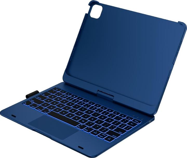 Actual product image Typecase Case Flexbook Touch with keyboard for iPad Pro 11" 2024/2025 dark blue (Eng. Int., Apple iPad Pro 11 2024, Apple iPad Pro 11 2025)