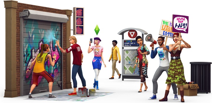 Actual product image EA Games The Sims 4 - City Living (NO) (PC, DE)