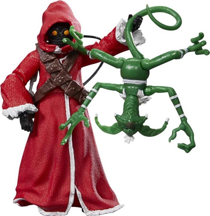 Actual product image Hasbro STAR WARS - Jawa & Salacious (Holiday Edition) -Fig. Black Series 15cm