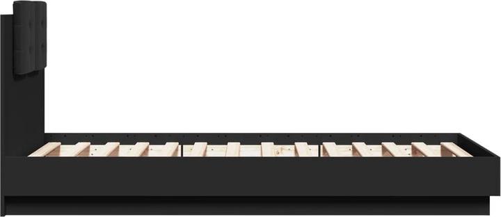 Actual product image VidaXL Bed frame with headboard (90 x 190 cm)