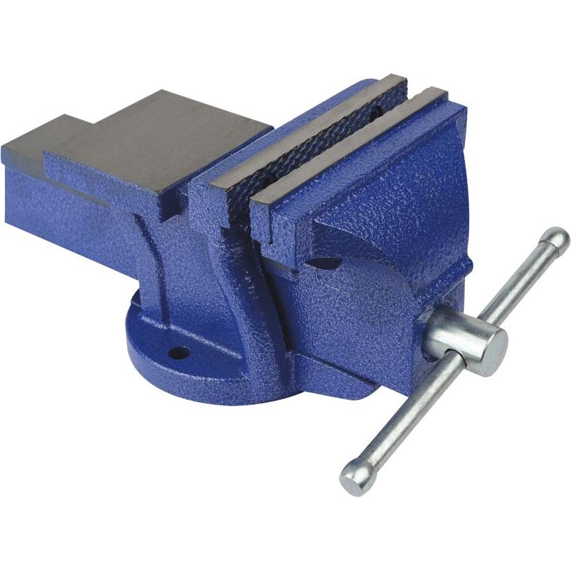 Mannesmann, Schraubstock + Zwinge, Industrie-Schraubstock 75 mm (90 mm)