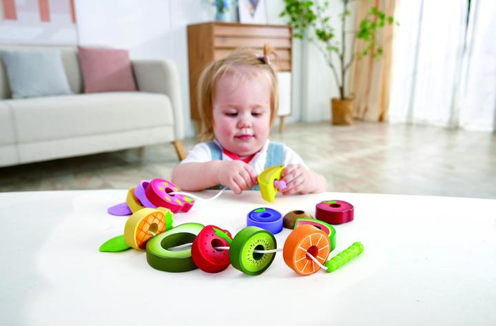 Actual product image Hape Gourmet Caterpillars Fruit Set