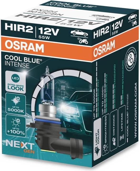 Actual product image Osram Cool Blue Intense (HIR2)