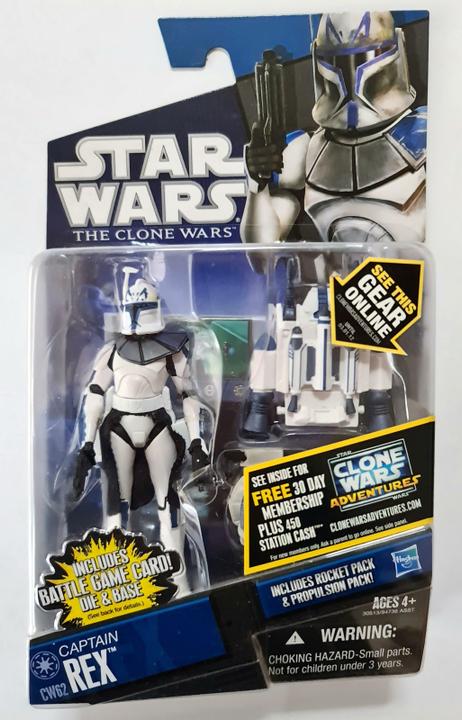 Image du produit Hasbro Star Wars The Clone Wars Figurine 2011 CW62 Capitaine Rex