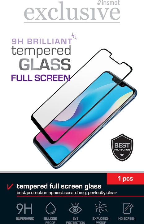 Actual product image Insmat 861-1417 mobile phone screen/back protector Clear screen protector Nokia 1 pc(s) (1 Piece, Vivo X30)