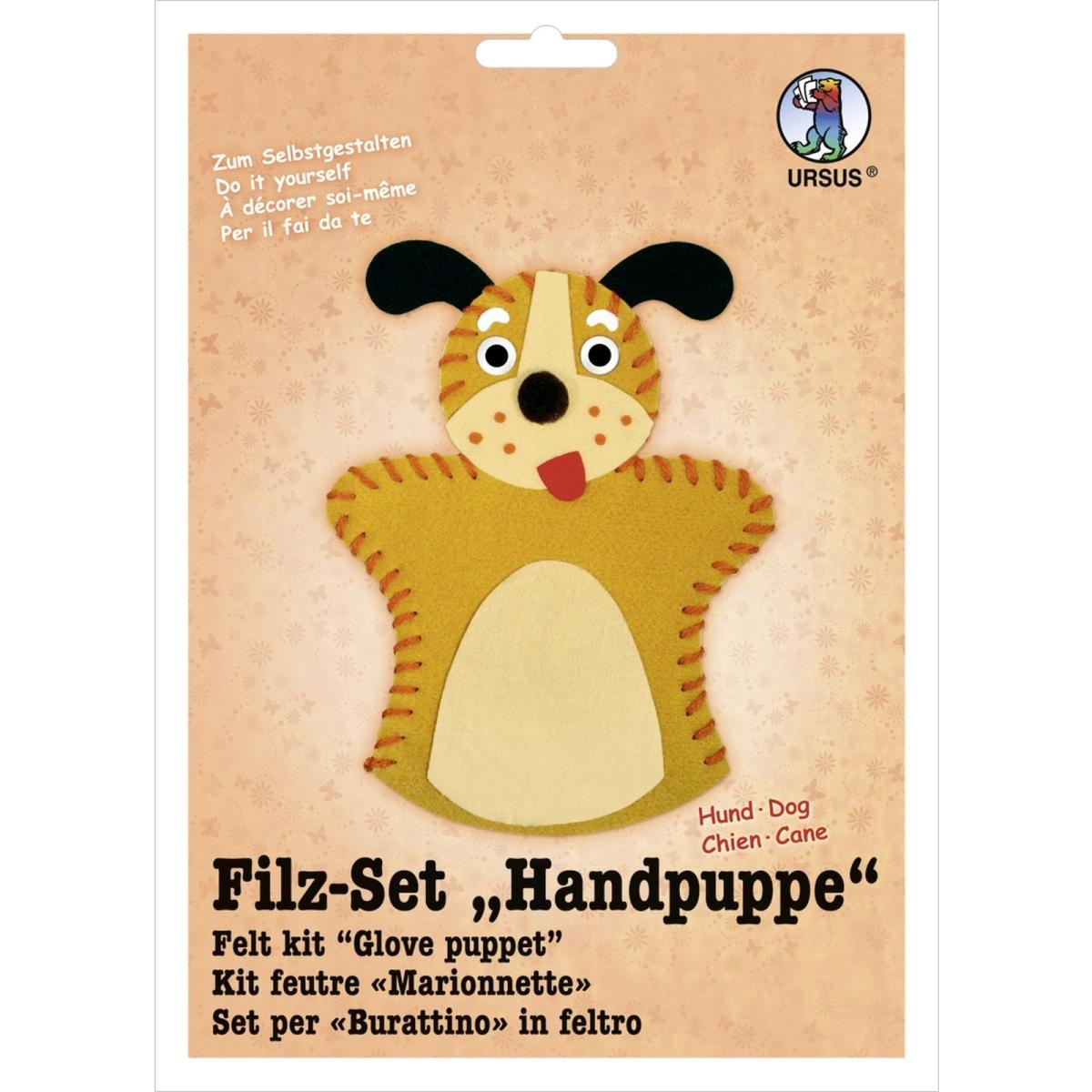 Thumbnail - Ursus Filz-Set Handpuppe Hund