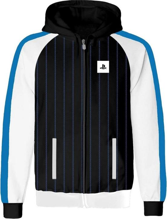 Immagine prodotto Sony Felpa con Cappuccio A Strisce Logo Adulto Unisex (S)