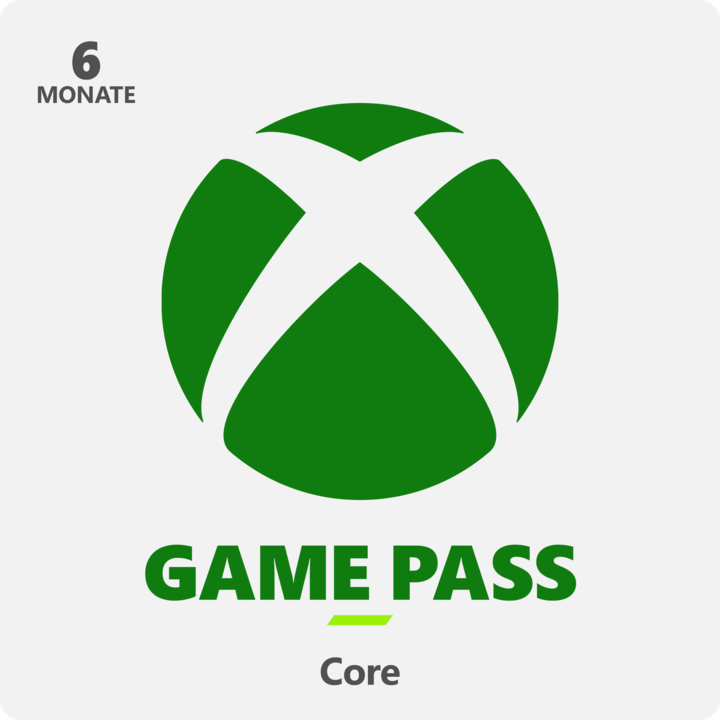 Produktbild Microsoft Xbox Game Pass Core 6 Monate (6 Monate)
