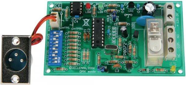 Actual product image Velleman Dmx-Controlled Relay (Add-on)
