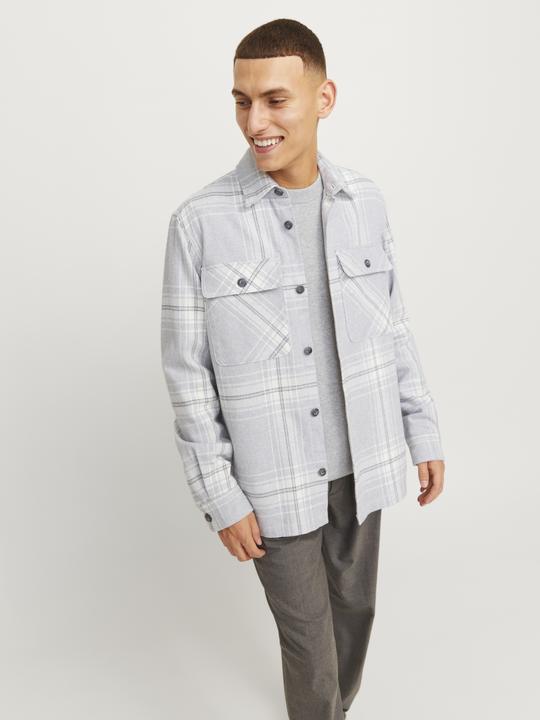Produktbild Jack & Jones Jprraymond Melange Check Ls Overshirt Sn (L)