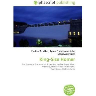 Thumbnail - King-Size Homer, Fachbücher