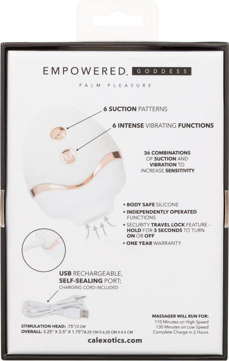Actual product image CalExotics Empowered™ Palm Pleasure Goddess
