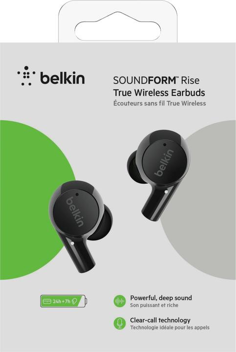 Produktbild Belkin Soundform Rise (Passive Geräuschunterdrückung, 7 h, Kabellos)