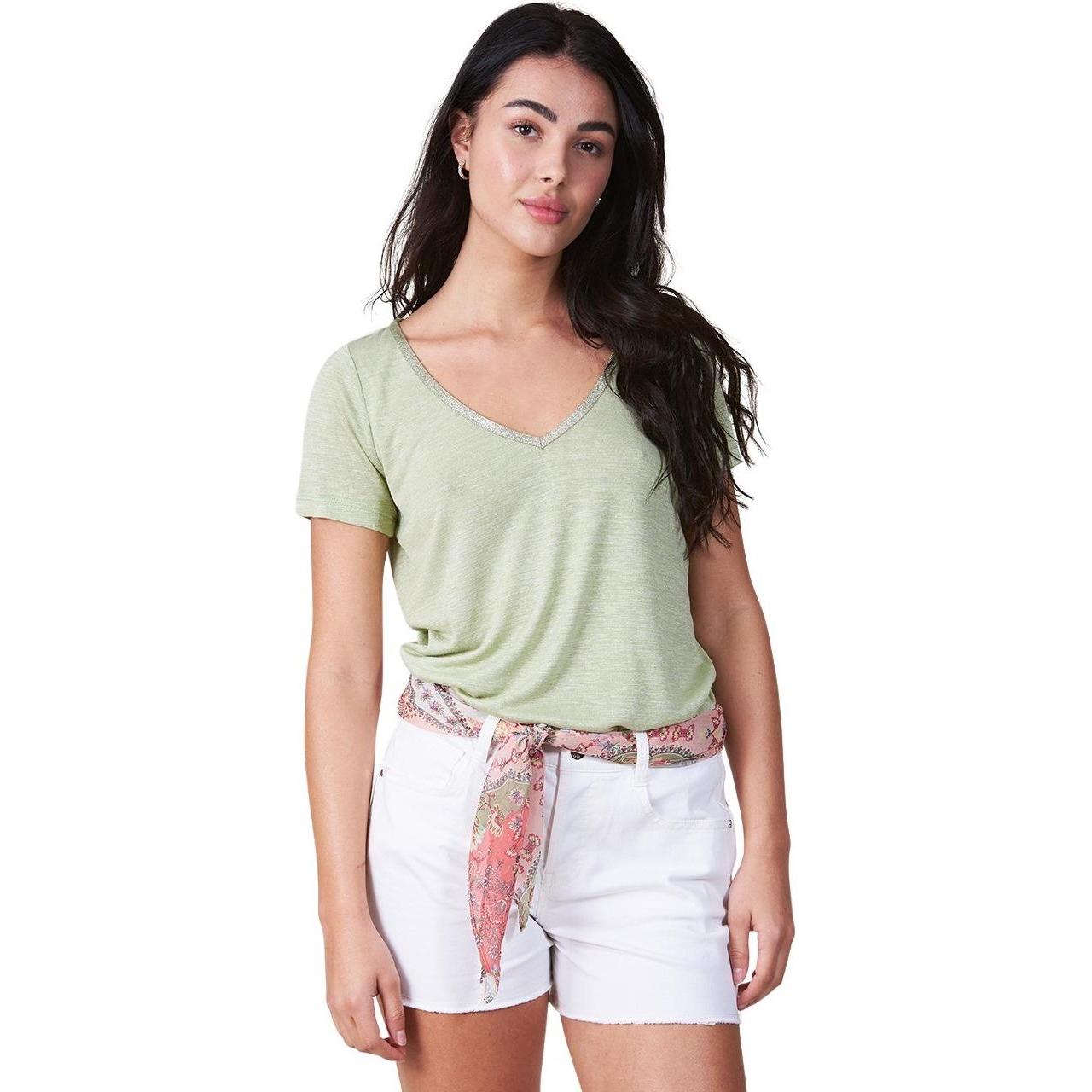 Les Petites Bombes, Damen, Shirt, t-shirt damen ariana, Grün, (XS)