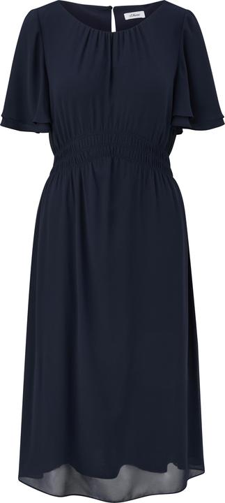 Produktbild s.Oliver Kleid Chiffonkleid mit Raffung (36)