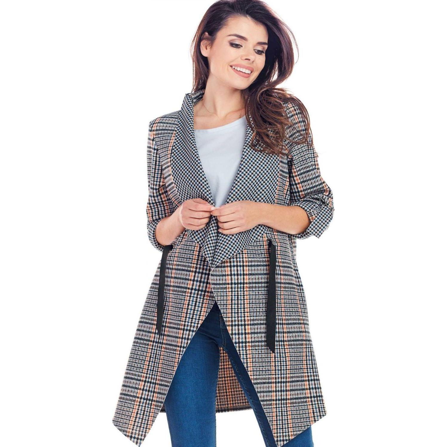 Awama, Damen, Jacke, Jacke model (L), Blau, L