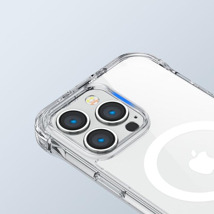 Immagine prodotto Joyroom Custodia blindata per iPhone 14 Pro con gancio trasparente (compatibile con MagSafe) (Apple iPhone 14 Pro)