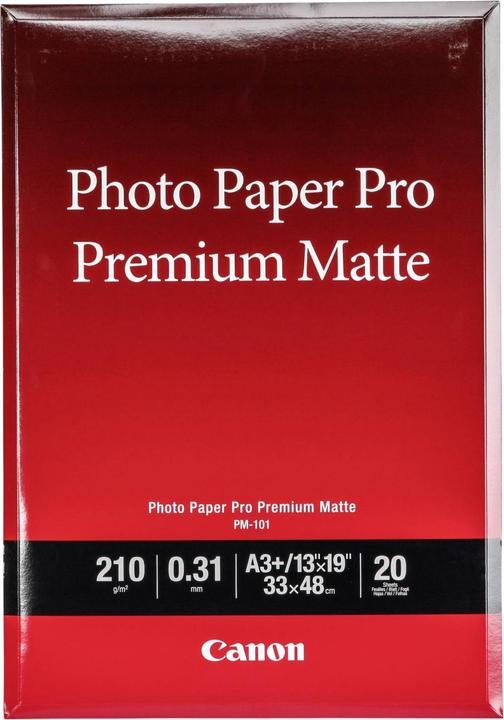 Immagine prodotto Canon PM-101 Premium (210 g/m², A3+, 20 x)