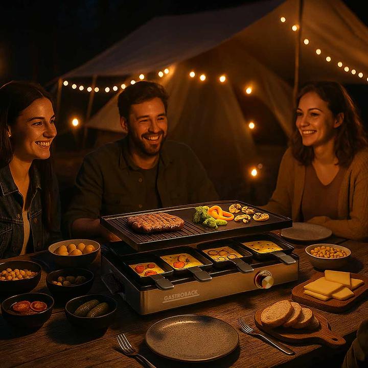 Actual product image Gastroback 42563 Raclette Grill & Pancake Station