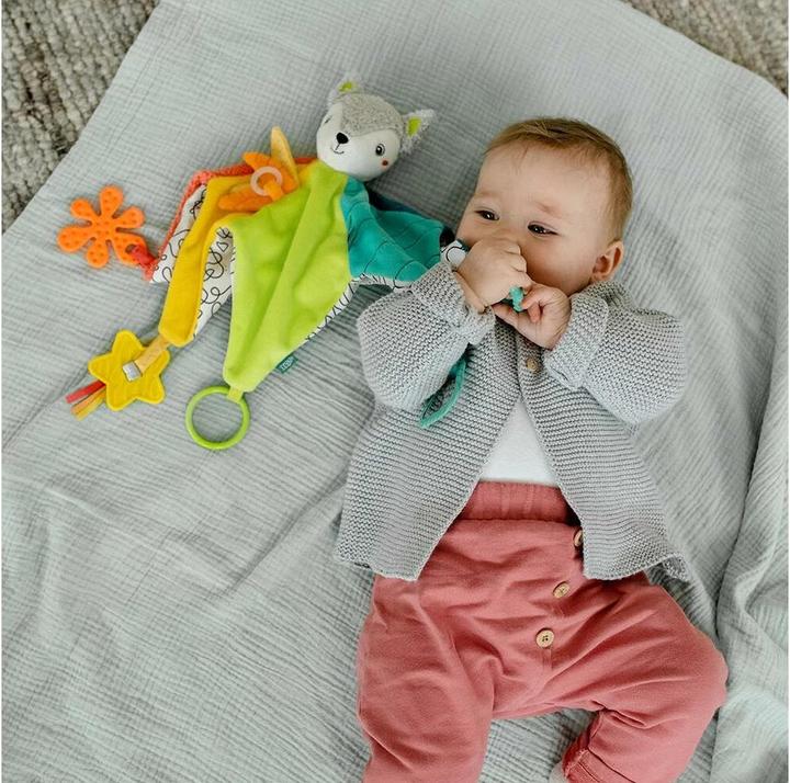 Actual product image Fehn Activity Cuddle Cloth Fox Deluxe