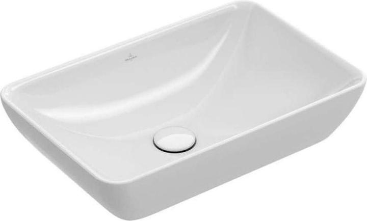 Villeroy & Boch V&B Countertop washbasin VENTICELLO semi-recessed 550x360mm w ÜL we C+ (360 mm, 550 mm)