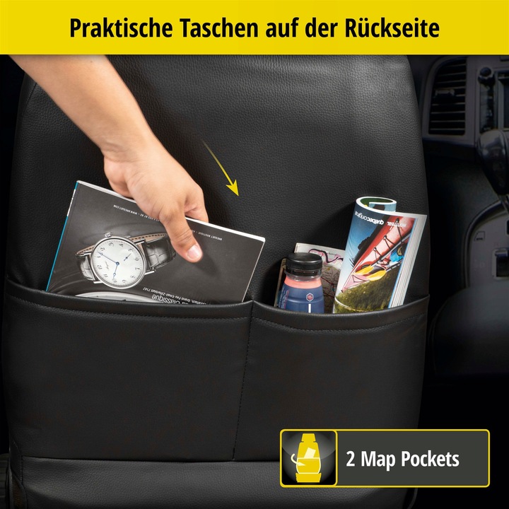 Produktbild Walser Sitzbezug für Hyundai i20 II (GB, IB) 11/2014-Heute, 2 Einzelsitzbezüge