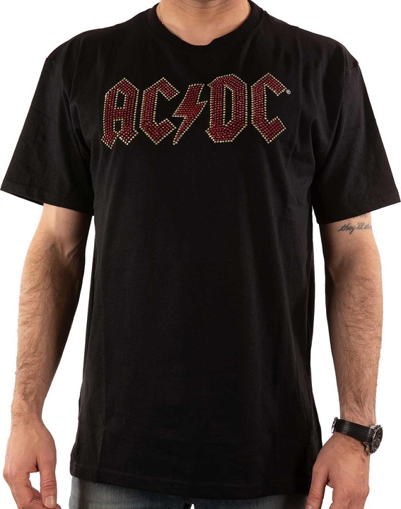 Produktbild AC/DC TShirt mit verschönertem Logo Erwachsene (L)