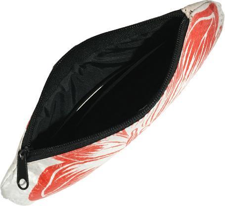 Actual product image Bekos Upcycling - Recycled Rice Bag Flower Spectacle Case