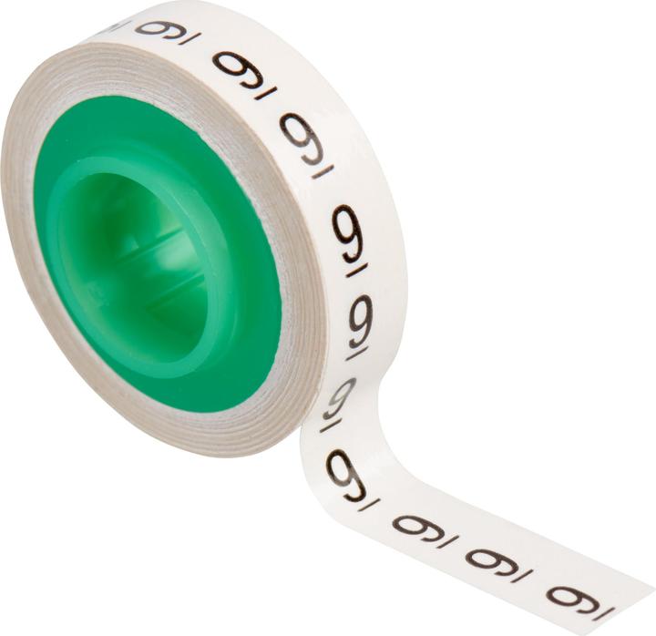 Produktbild 3M Scotchcode™ Kabelmarkierer-Nachfüllrollen Ziffer "9" 80-6114-2802-2 Inhalt: 3 Rolle(n)
