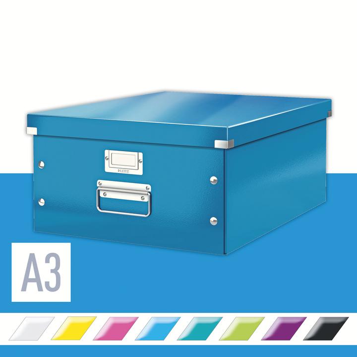 Actual product image Leitz WOW Click & Store storage box (A3)