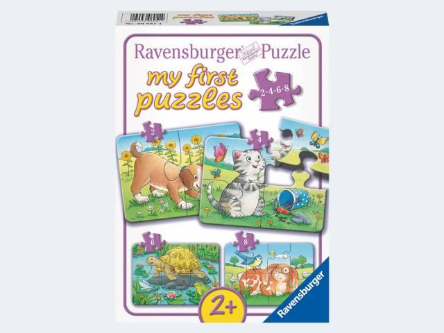 Actual product image Ravensburger Cute pets (8 pieces)