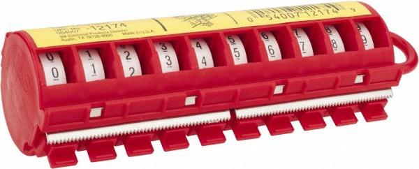 Productafbeelding 3M Kabelmarker dispenser, nummers van 0 tot 9 (5.46 mm)