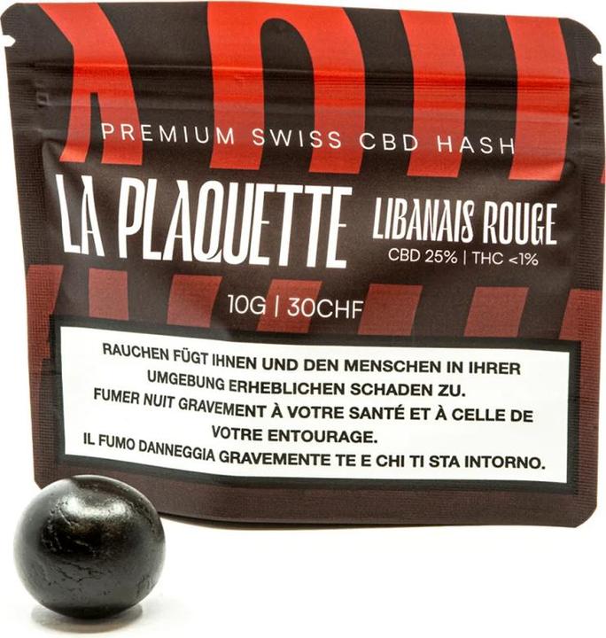 Immagine prodotto La Plaquette CBD Hash - Libanais Rouge (10 g)