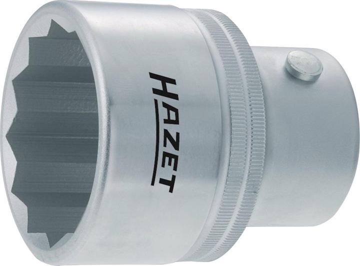 Actual product image HAZET Socket ∙ 12-point 1100Z-46 ∙ Square, hollow 25 mm (1 inch) ∙ Outside 12-point profile ∙ 46 mm… (46 mm)