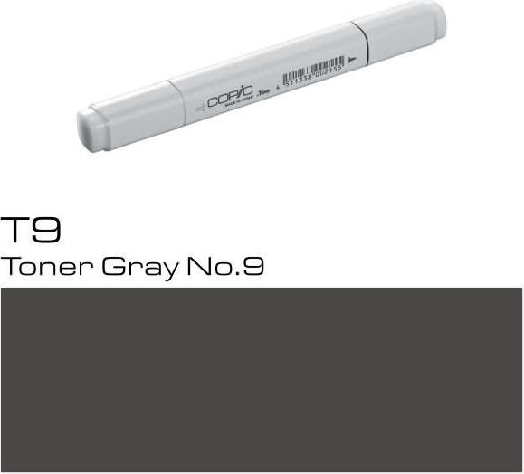 Image du produit Copic Marqueur graphique Classic Type T - 9 (T-9 - Toner Gray No.9, 1 x)