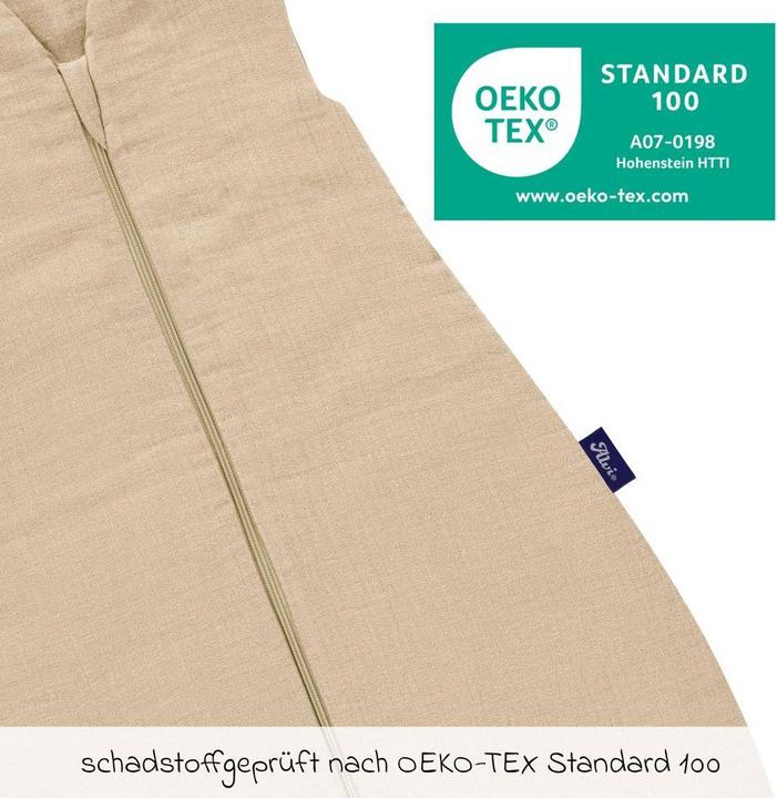 Actual product image Alvi Schlafsäcke Schlafsack mit Füssen Sleep-Overall 4 Season (80 cm, All-season)
