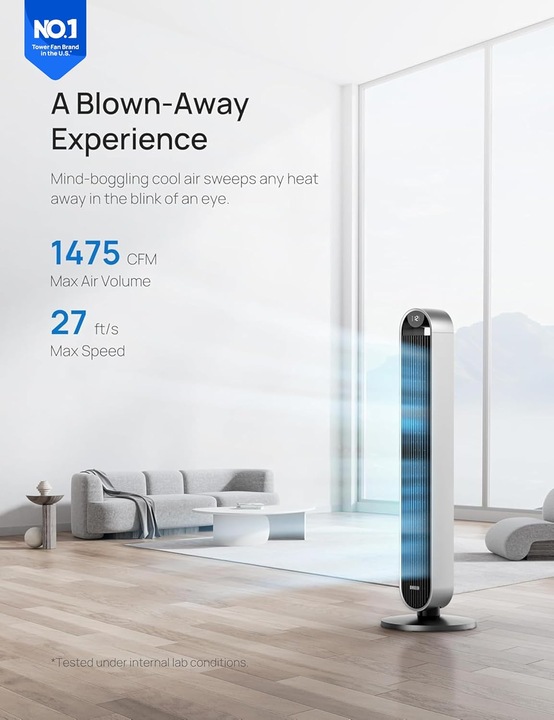 Image du produit Dreo Smart Turmventilator - Pilot Max S (48 dB)