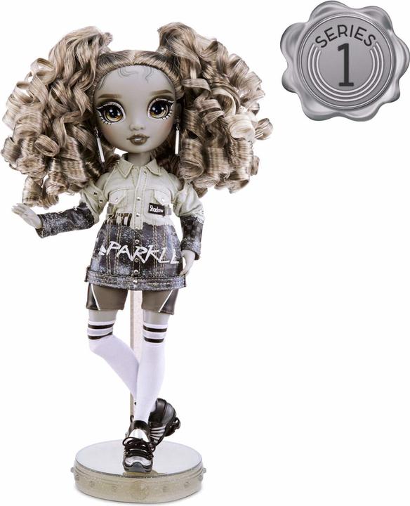 Actual product image NoName Rainbow High Shadow High Doll Nicole Steel