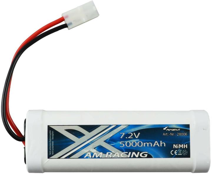 Amewi Batterie RC NiMH 5000 mAh 7.2 V Stickpack (7.20 V, 5000 mAh)