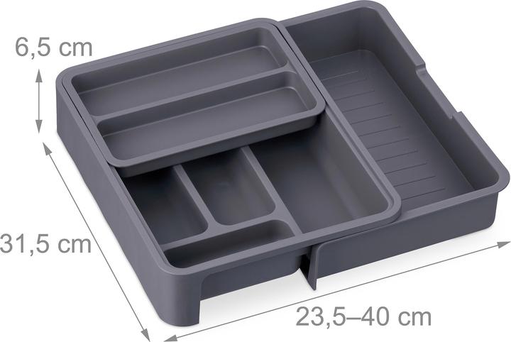 Produktbild Relaxdays Besteckkasten