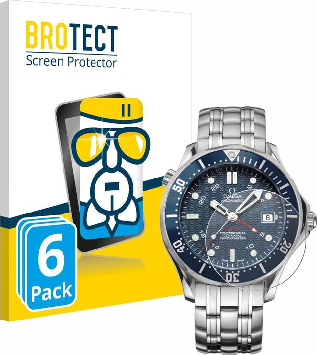 Produktbild BROTECT Schutzglas Schutzfolie Glas Folie Displayschutz klar (Seamaster Diver (41 mm))