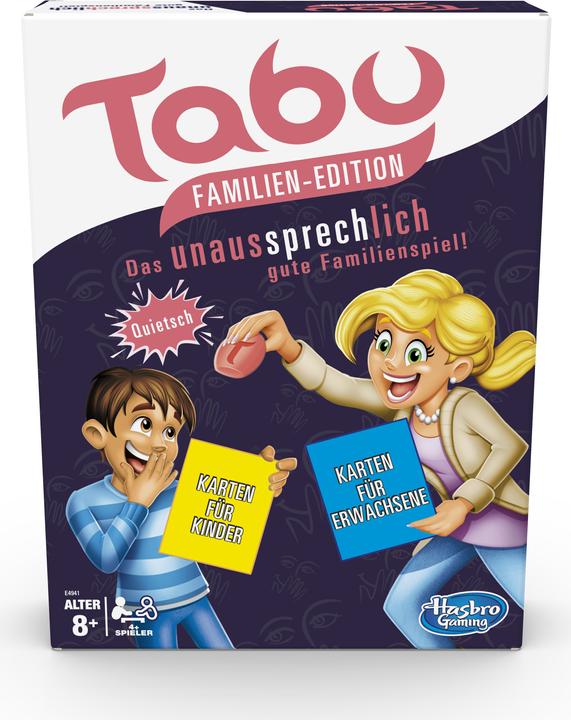 Productafbeelding Hasbro Gaming Taboe Familie Editie (Duits)